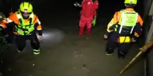 Genova, allagamenti a San Fruttuoso: intervento soccorso acquatico vvf