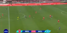 Monza - Napoli 1-4. La sintesi della partita