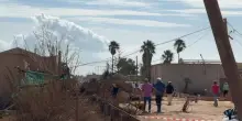 Devastazione a Marsala colpita violentemente da un tornado: capovolte auto