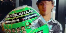 F1, Antonelli corre nel segno di Valentino Rossi: casco tricolore per Monza
