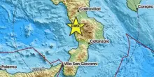 Terremoto di magnitudo 3.7 nel Cosentino, al momento nessun danno segnalato