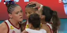Europei di pallavolo, Vargas attacca e il muro Italia &egrave; fuori: la Turchia vince il secondo set 25-22