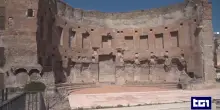 Terme di Traiano, restaurate esedra e galleria sotterranea con il Pnrr