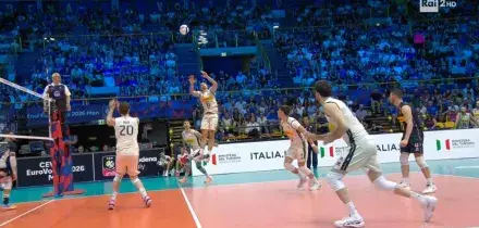 Europei di Pallavolo maschile Italia - Grecia 3-0: gli Highlights