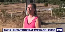 Salta l'incontro nella nuova casa della famiglia del bosco
