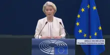 Von der Leyen su stato dell'Unione: "Ultranazionalisti e interferenze vogliono frantumare l'unit&agrave;"
