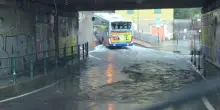 Maltempo Liguria, temporale su Cogoleto: allagato sottopasso
