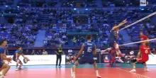 Europei di Volley. Italia-Danimarca, il muro di Pardo Mati &egrave; invalicabile: 25-22