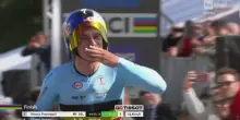 Cronometro Uomini, Evenepoel cala il poker, Ganna conquista l&rsquo;argento: gli highlights
