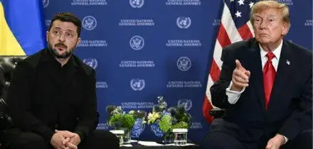Trump incontra Zelensky all'Onu: "Abbiamo rapporto molto stretto, troveremo soluzione alla guerra"