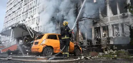 Kiev, 'raid russo su fattoria nel Kharkiv, 7 morti. Zelensky all'Onu: Putin paziente zero va fermato