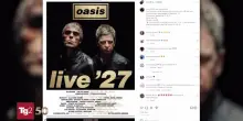 Gli Oasis annunciano una nuova data a Roma: il 26 luglio all'Olimpico. Non ne saranno aggiunte altre