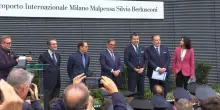 Malpensa diventa "Aeroporto Silvio Berlusconi", Marina: "Il nome di mio padre &egrave; il migliore"