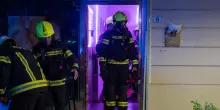 Merano, in fiamme un centro massaggi: si sospetta l'origine dolosa