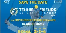 Tennis&Friends, al Foro Italico tre giorni tra salute e sport. Arriva Notte bianca della prevenzione
