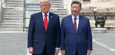 Trump e Xi al Tempio del Cielo a Pechino, una visita ad alto valore simbolico