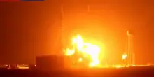 Il razzo di Blue Origin esplode sulla rampa di lancio: il video dell'incidente