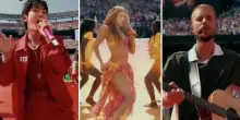 Justin Bieber, i Bts e Shakira infiammano l'half-time della finalissima dei Mondiali