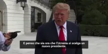 Trump contro Zelensky: "&Egrave; tempo che l'Ucraina si scelga un nuovo presidente"