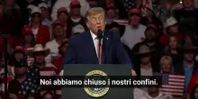 La profezia di Trump: "Gli Usa bruceranno come la Francia se vincono i democratici radicali"