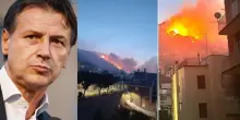 Grave incendio in Italia: fiamme vicino alla casa di Giuseppe Conte