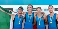 Italia d’oro dopo 7 anni: il quattro di coppia torna campione del mondo