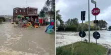 Maltempo in Emilia-Romagna, mareggiate e allagamenti a Cesenatico: onde fino a due metri e mezzo