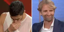Filippo Magnini in lacrime in diretta: “Voglio stargli vicino, ognuno combatte battaglie che non sappiamo”