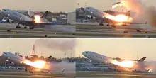 Terribile incidente aereo, così il motore si è staccato all’improvviso! Atroce!