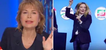 “Cafonata gigantesca!”. Insulti pesanti a Giorgia Meloni nello studio di Lilli Gruber