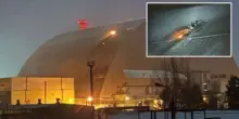 Drone russo colpisce Chernobyl, i danni alla cupola mettono in allerta l’Aiea: rischio radioattivo