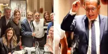 La Russa e Santanché a cena da Salt Bae a Milano. E il presidente del Senato fa il gesto del sale | VIDEO