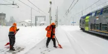 RFI (Gruppo FS): operativo su tutta la rete ferroviaria il piano neve e gelo