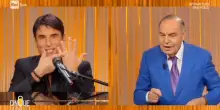 Bruno Vespa chiede a Sal Da Vinci di insegnarli la coreografia di &ldquo;Per sempre s&igrave;&rdquo; | VIDEO