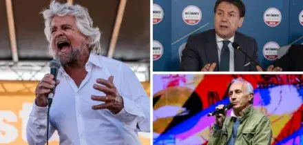 Grillo: &ldquo;Conte dovrebbe avere il suo stemma. Travaglio? Non abbiamo pi&ugrave; niente da dividere&rdquo;