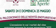 Vino, il 24 e 25 maggio va in scena “Cantine Aperte” 2025 del Mtv
