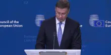 Ue, lunedì nuove previsioni economia, Dombrovskis: rischi al ribasso