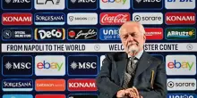 Calcio, De Laurentiis: “Conte ha un contratto di tre anni”