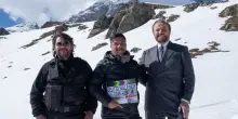 Cinema, De Sica e Lillo ancora insieme: si gira “Delitto sulle nevi”