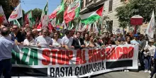A Roma il corteo per il cessate il fuoco a Gaza. In piazza i leader di Pd-M5s-Avs