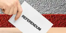 Referendum, alle 19 l’ affluenza media è  al 15,6%