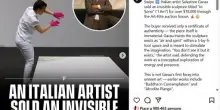 Salvatore Garau, un’opera invisibile supera Trump su Instagram