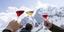 Vino, l’incontenibile leggerezza del Lambrusco Doc sul Monte Bianco