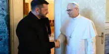 Zelensky: grato al Papa per il sostegno all’Ucraina