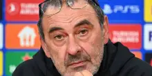 Calcio, Sarri malore in allenamento, ricoverato per accertamenti