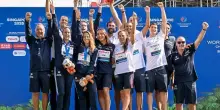 Nuoto, Staffetta 4×1.5km d’argento ai Mondiali