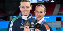 Nuoto artistico, Bronzo tech di Pelati e Ruggiero ai mondiali