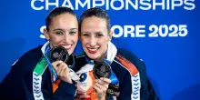 Nuoto, Ruggiero-Piccoli d’argento nel duo free ai Mondiali