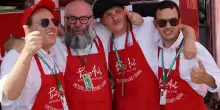 PizzAut torna al GP di Monza con la pizza dedicata a Lewis Hamilton