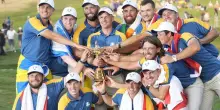 Golf, Ryder cup: il Team Europe in vantaggio sul Team Usa